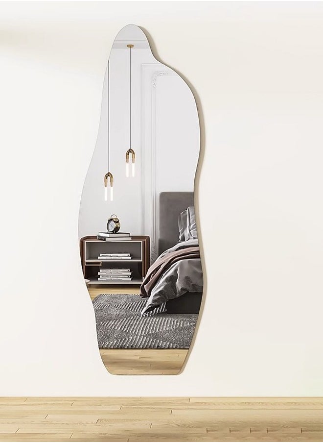 keke Full Length Dressing Mirror Wall mount and Free Standing 70X170 CM  - Image 1