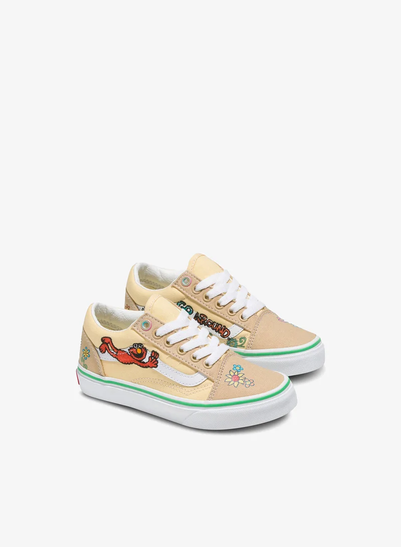 فانز أحذية شارع سمسم كلاسيكية للأطفال