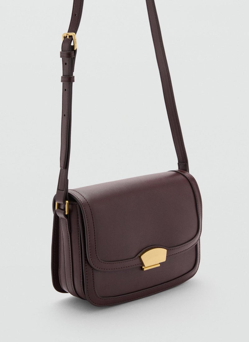 MANGO Crossbody Bag With Metal Closure  - Image 2