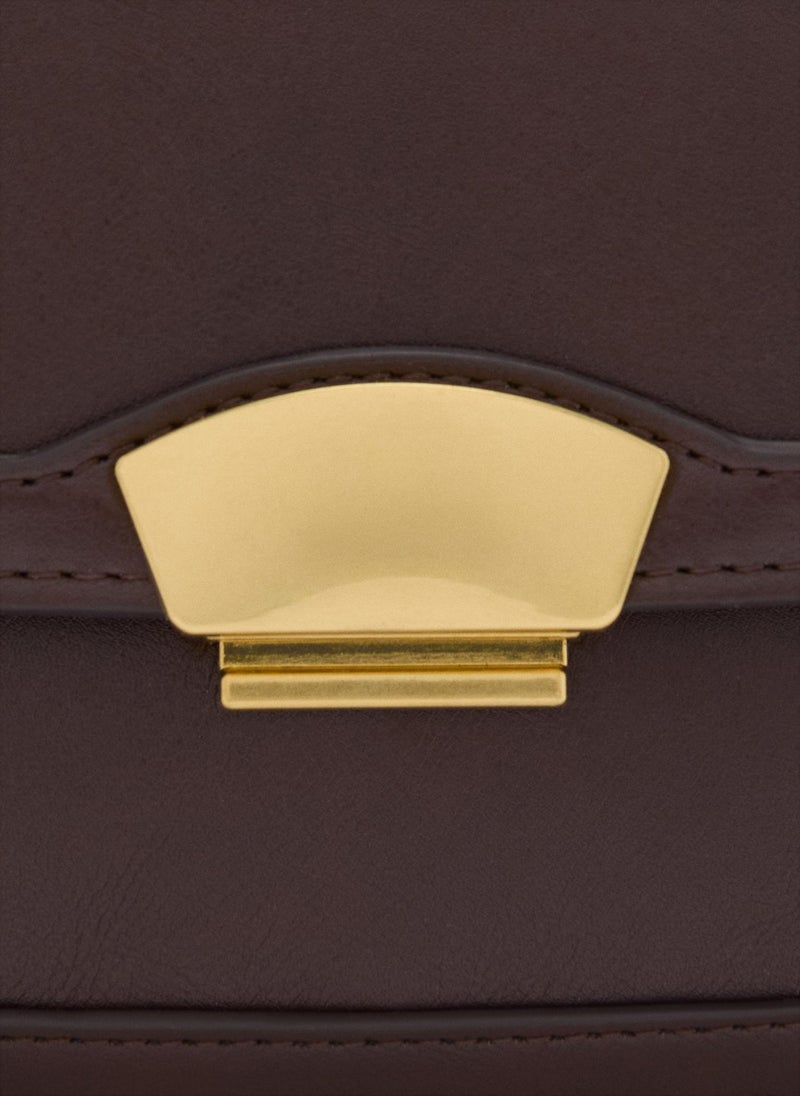 MANGO Crossbody Bag With Metal Closure  - Image 3