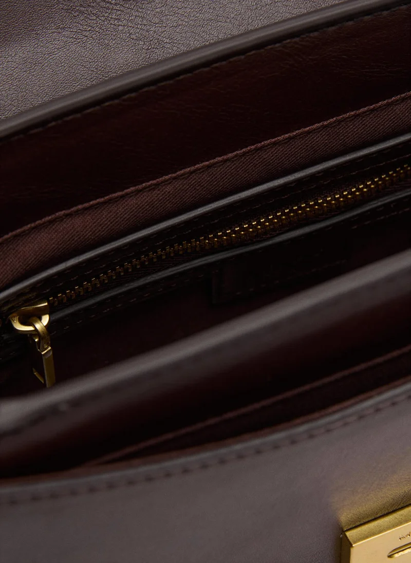 MANGO Crossbody Bag With Metal Closure