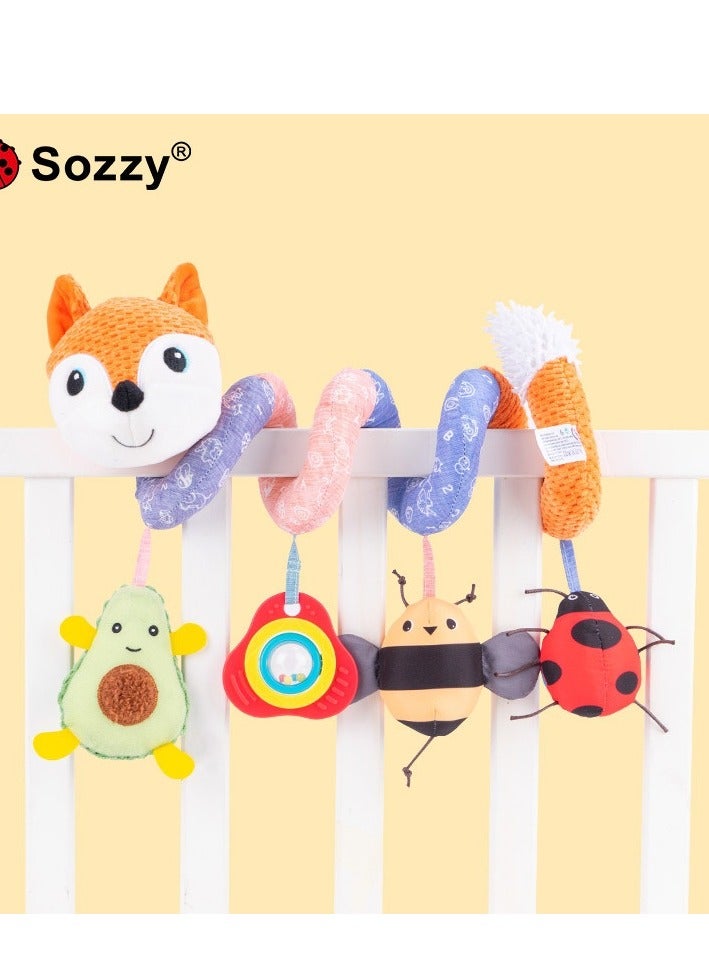 Newborn Car Hanging Bed Hanging Trolley Pendant Bed Bell Bed Winding Baby Toy Puzzle