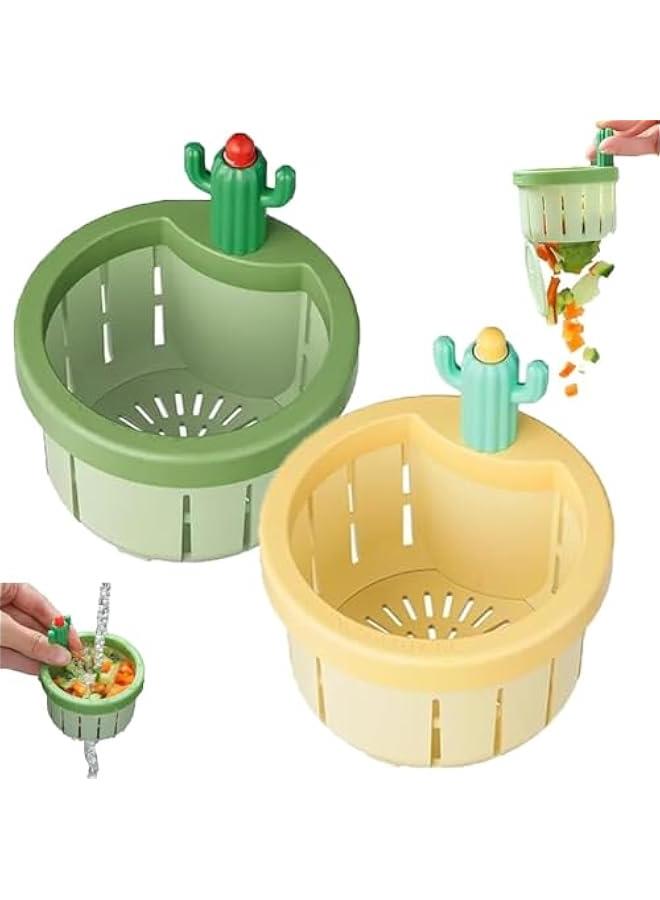 شبكة مصفاة حوض المطبخ، سلة تصفية مائية صبار، جامع فلتر نفسها - Image 1