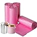 JILLICK 200 Pack Small Garbage Bags Perfect for Desktop Trash Cans Odorless Pink - Image 1