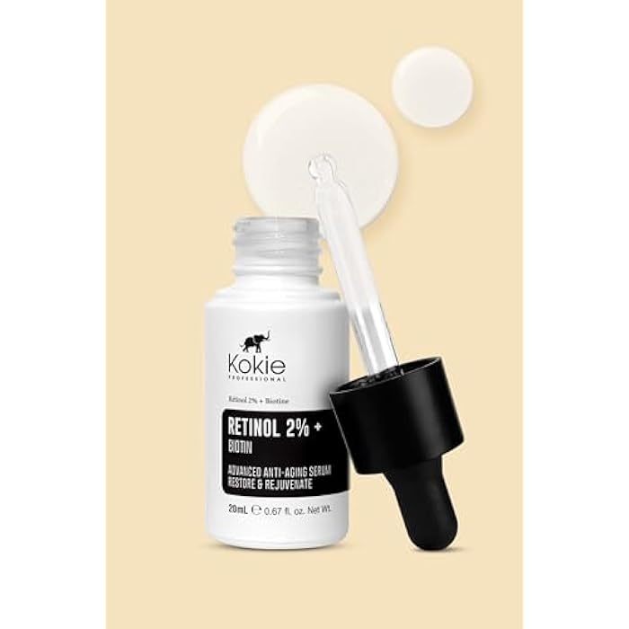 Kokie Retinol 2% + Biotin Serum - Image 3