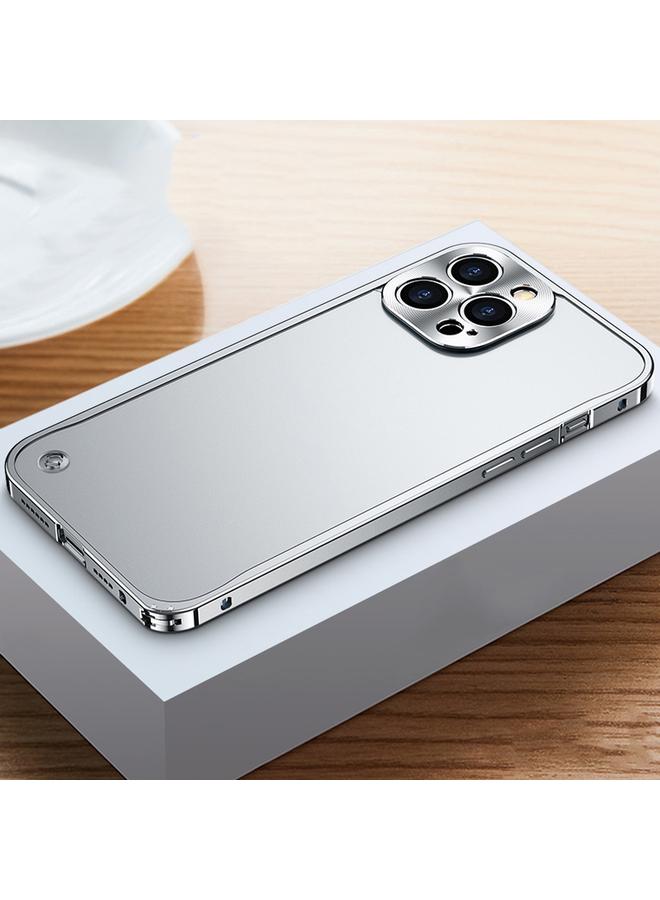 S-TOP Case For iPhone 13 Pro Metal Frame Frosted Case - Image 1