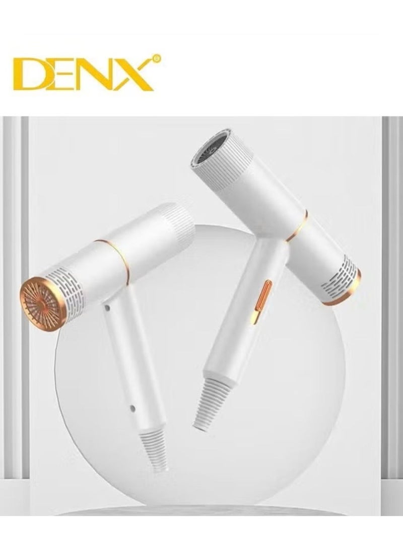 Denx HAIR DRYER, Powerful, Lightweight And Portable Hair Dryer Suitable For Home And Travel Use - Image 1