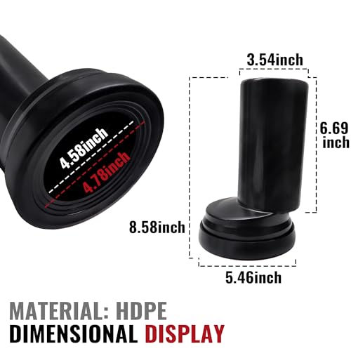 PuritySage Wall Hung Toilet Tank Connector Set with Side Pipes,Compatible with Geberit 154.405.11.6,Toilet Replacement Parts with Black HDPE Material,Easy Installation - Image 3