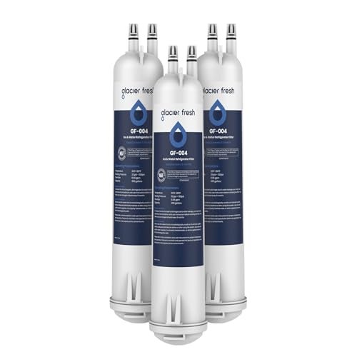 GLACIER FRESH EDR3RXD1 Compatible with 4396841 Refrigerator Water Filter KAD3RXD1 WHR3RXD1 4396841 4396710 Filter 3 469083469030 9030 9083 Refrigerator Water Filter 3 Pack - Image 1