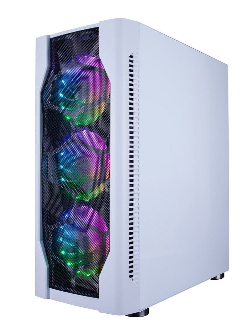FIRST PLAYER - حقيبة ألعاب فيرست بلاير DK D4 Mid Tower - أبيض - Image 1