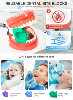 Generic 9PCS Dental Bite Blocks Oral Silicone Mouth Prop Cheek Retractor All Sizes for Adults and Kids Includes Large Medium and Small Mouth Opener  - Image 2