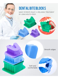 Generic 9PCS Dental Bite Blocks Oral Silicone Mouth Prop Cheek Retractor All Sizes for Adults and Kids Includes Large Medium and Small Mouth Opener  - Image 3