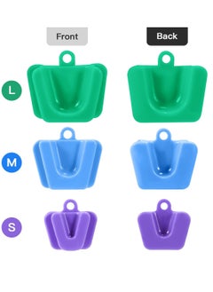 Generic 9PCS Dental Bite Blocks Oral Silicone Mouth Prop Cheek Retractor All Sizes for Adults and Kids Includes Large Medium and Small Mouth Opener  - Image 4