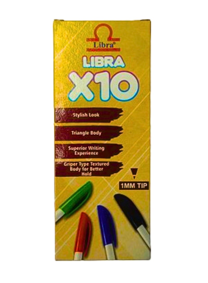 LIBRA BALLPEN X 10 1.00MM BLUE - Image 2