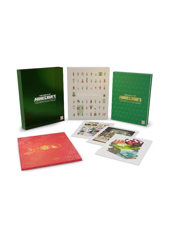 The World of Minecraft: A deluxe, numbered edition of the behind-the-scenes book of Minecraft’s history – limited to 1000 copies, this is the perfect gift for fans and gamers.  - Image 1