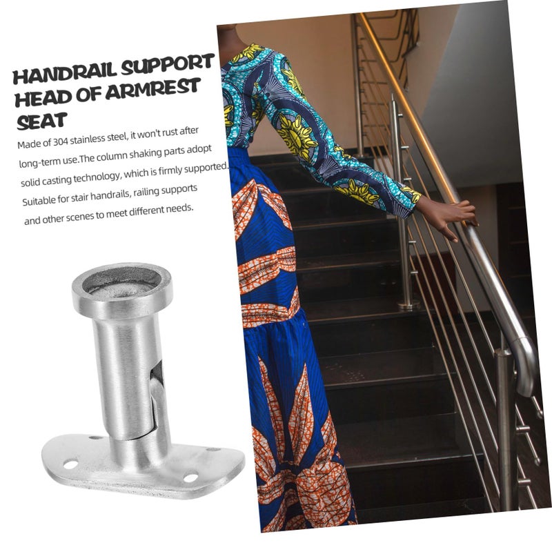 Stair Handrail Bracket Heavy Duty Metal Support Rack for Stairway Accessories - Image 4