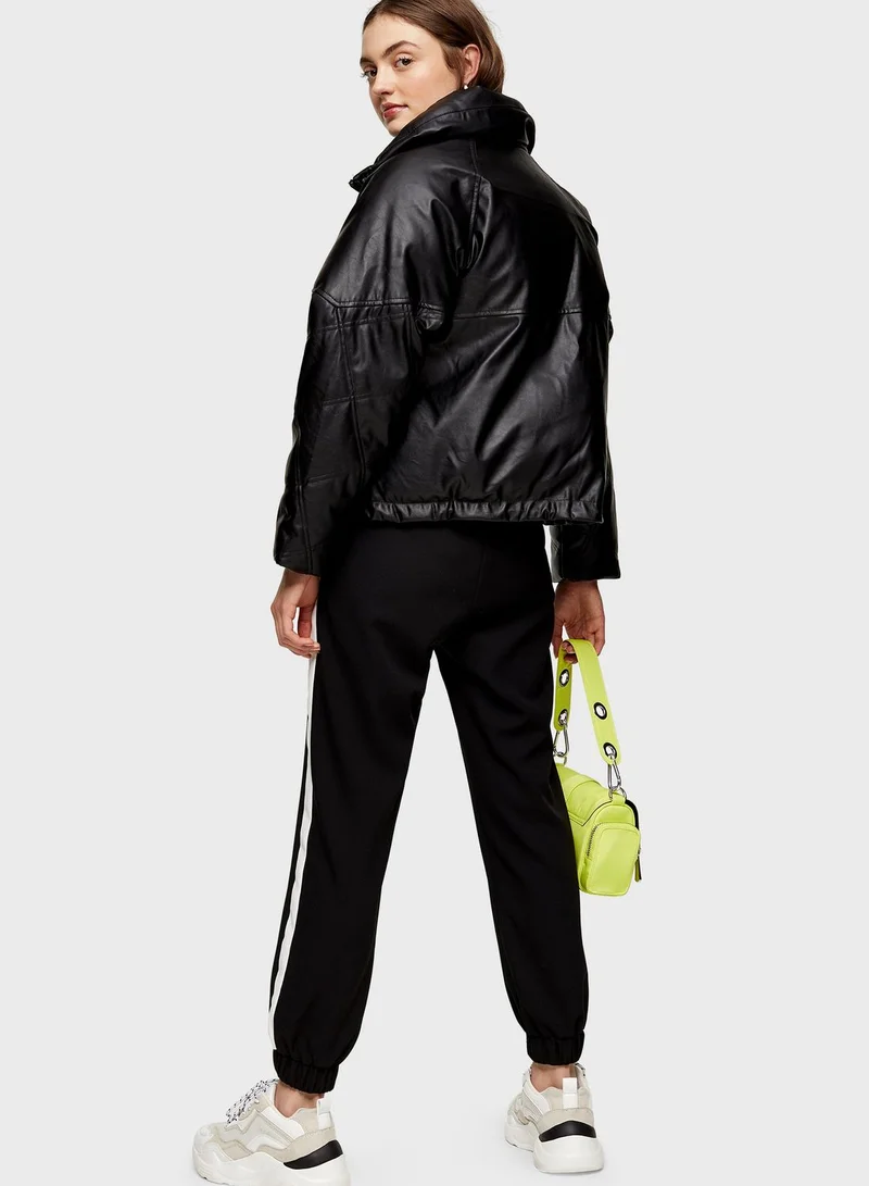 TOPSHOP Side Striped Joggers