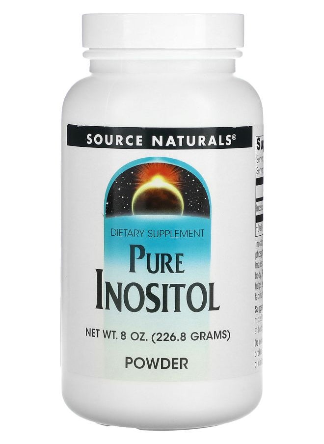 Source Naturals - Pure Inositol Powder 8 oz (226.8 g) - Image 1