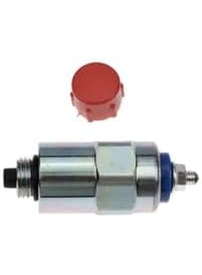 Shut Off Solenoid RE22744 Compatible with John Deere Tractor 3100 3300 5400 6400 7500 - Image 1
