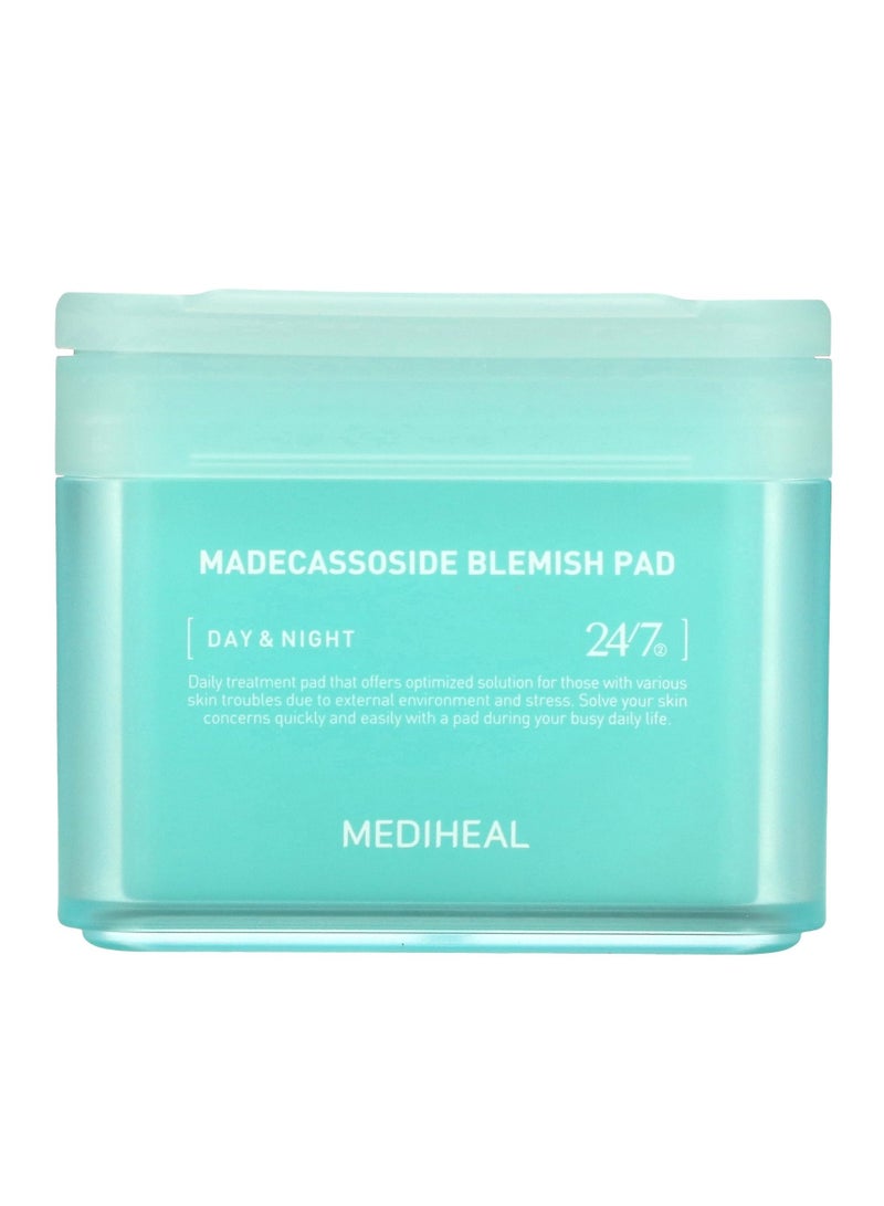 ميدي هيل وسادات وجه مضادة للعيوب لتحسين لون البشرة غير المتجانسه مناديل شاش للوجه نباتية، 100 منديل  قابلة لإعادة الملء - Image 1