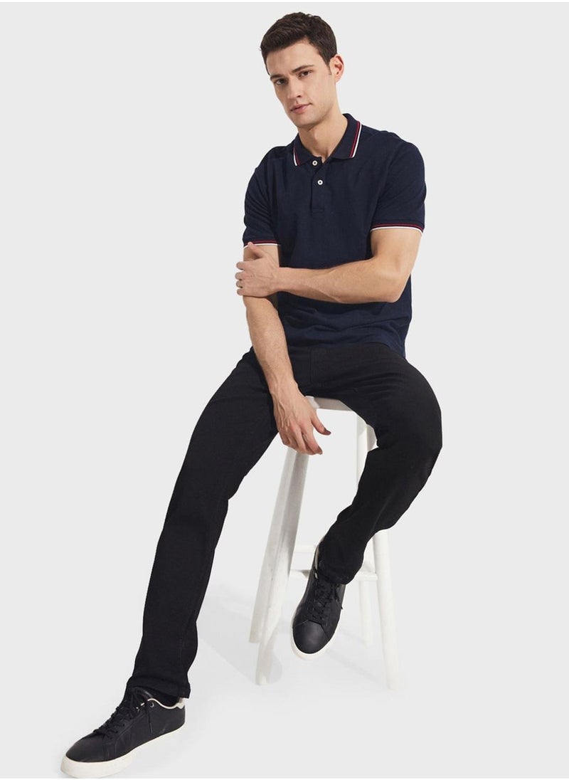 جون سروال مستقيم أساسي - Image 5