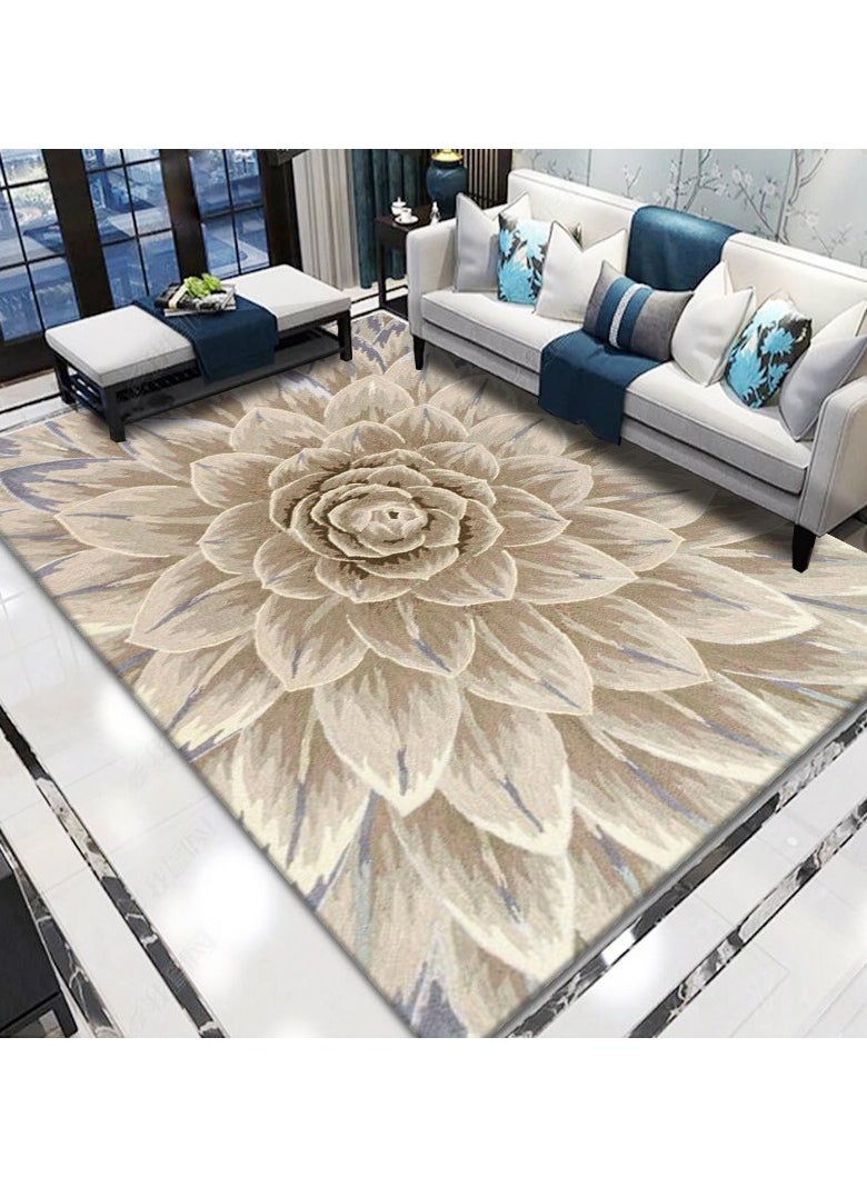 Loquat Machine Washable Classical Carpets Made Of Synthetic Fibers 