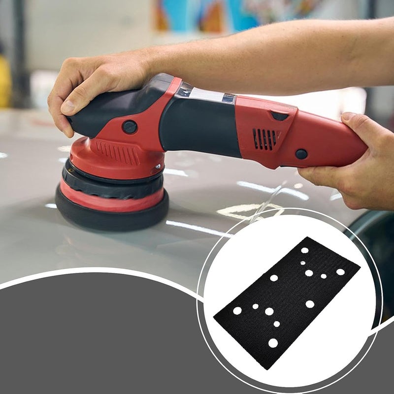Sanding Pad Interface Plate Professional Sponge Cushion Backing Pad 7.09x3.74x0.39 inch Polishing Tool- 3 2 3 Hole - Image 2