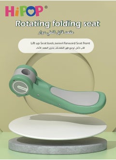HIPOP Foldable Scooter for Kids 3-Wheel,Featuring Seat and Light Music,Designed for Both Sitting and Sliding,with Anti Tip Design that Resembles Cartoon Children's Car  - Image 3