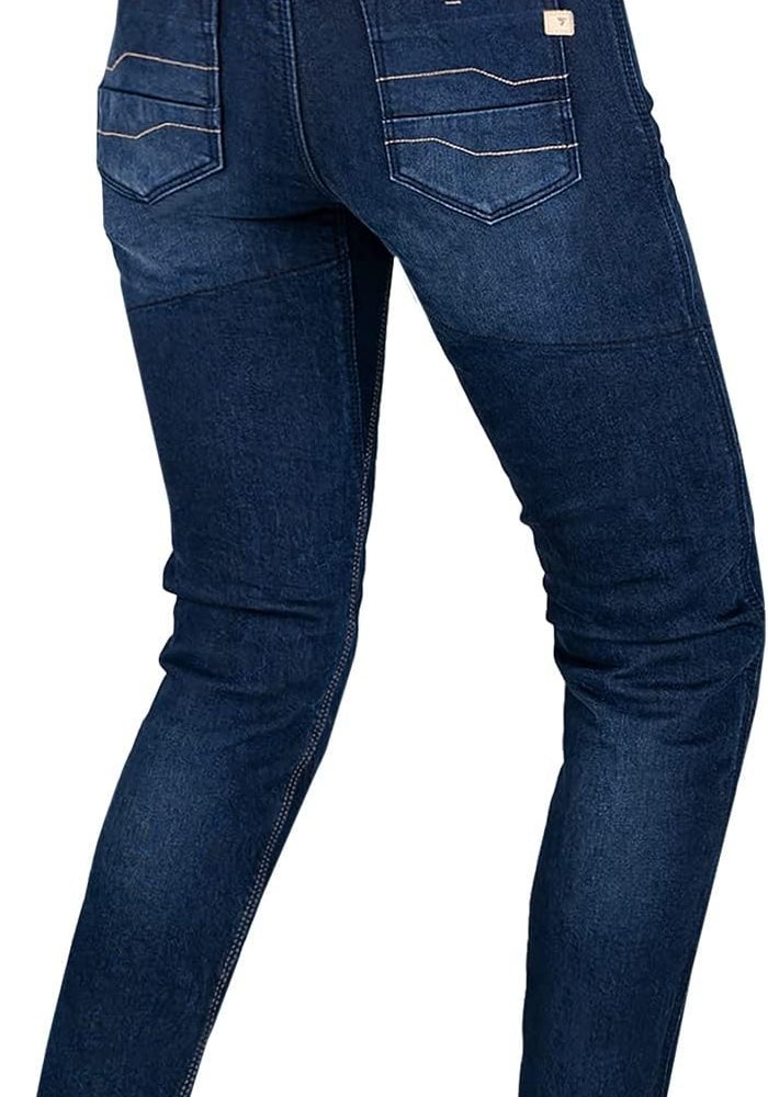 SHIMA Devon Lady Motorcycle Jeans - Ventilated Elastic Slim Fit Riding Trousers with FiberQL Reinforcements - Image 4
