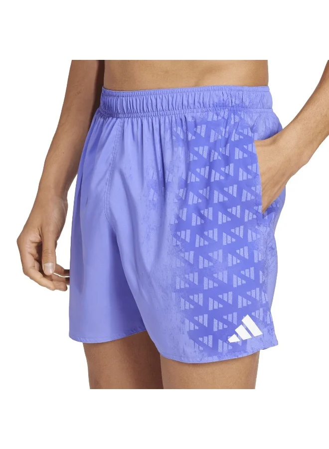 Adidas  Water Reactive Graphic Swim Shorts 5-Inch for Men | Best Price UAE