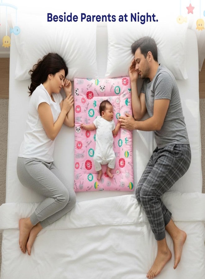 Toddylon Newborn Baby Essentials Kit Combo Set (0-6 Months) | New Born Baby Gift Set & Hospital Bag Kit | Unisex Infants Combo for Newborns Infant Boys & Girls (Pink) - Image 2