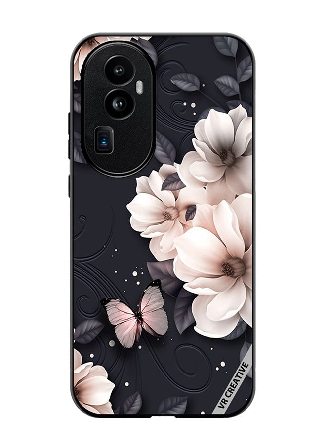 VR CREATIVE Protective Case Cover For Oppo Reno 10 Pro Plus Flower Design Multicolour - Image 1