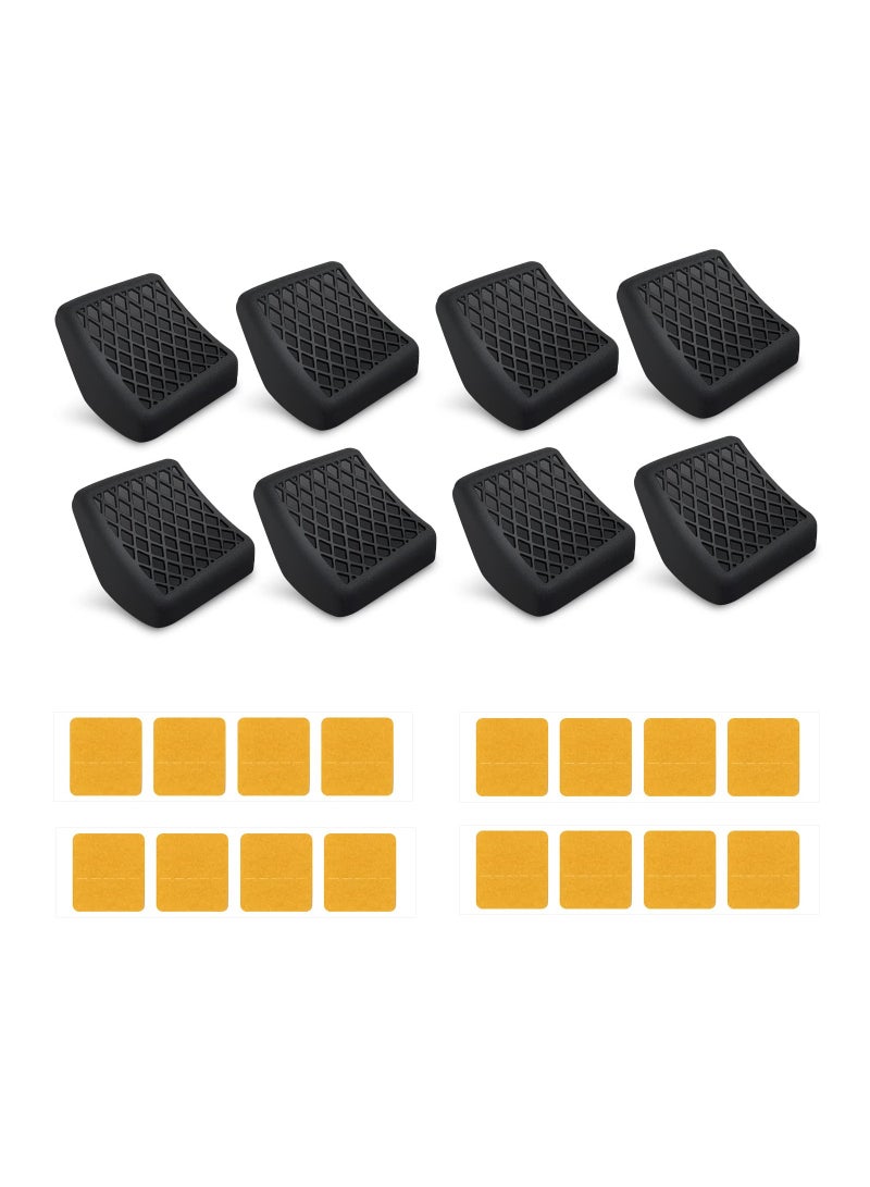 SYOSI Back on for Steam Deck, Handle Grip Pads for Steam Deck Non-Slip Back on Enhancement Set for Steam Deck Enhancement on Kit with Double Sided Adhesive and Box(8pcs) - Image 2