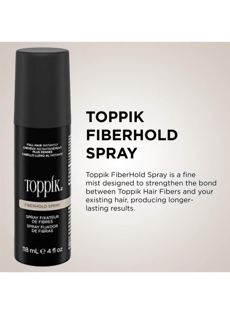 Toppik بخاخ تثبيت الألياف 118 مل أسود - Image 2