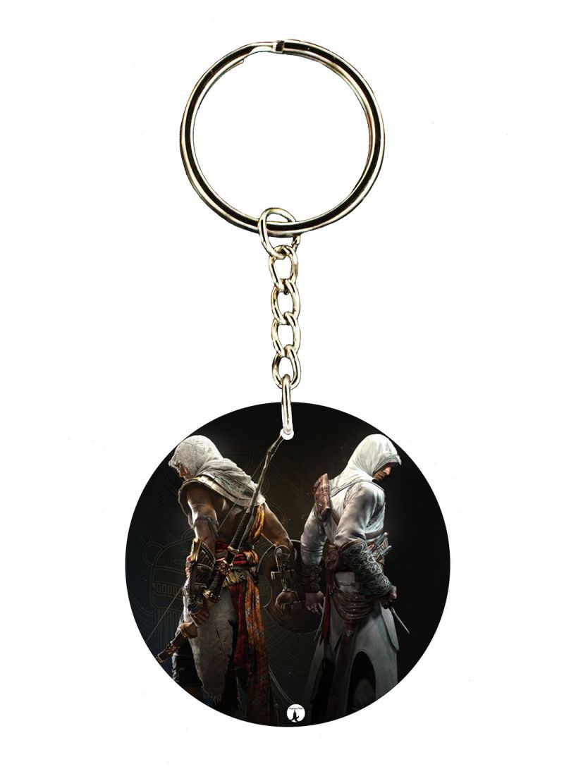 Assassins Creed Printed Keychain