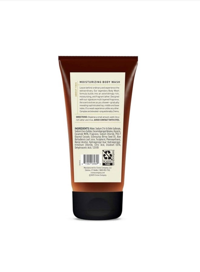 Cremo Rich-Lathering Italian Bergamot Travel Size Body Wash Men, Notes of Italian Bergamot, Neroli Blossom, and Fresh Vetiver, 3 Fl Oz Travel Essentials - Image 4