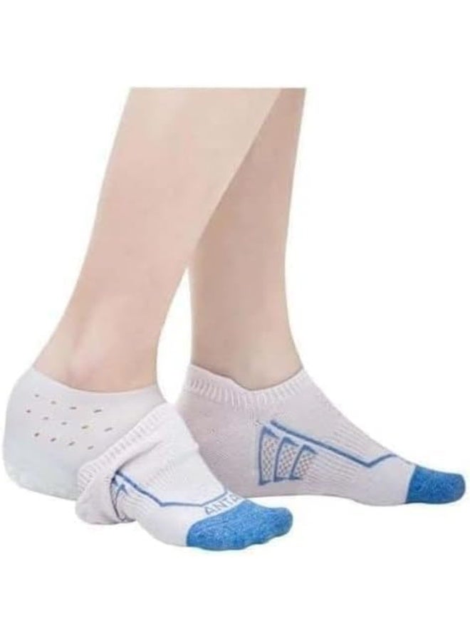 Spaceshoop Heel Cup Insoles Height Increase Insoles Invisible Silicone Shoe Lift Heel Pads Men Women - Image 5