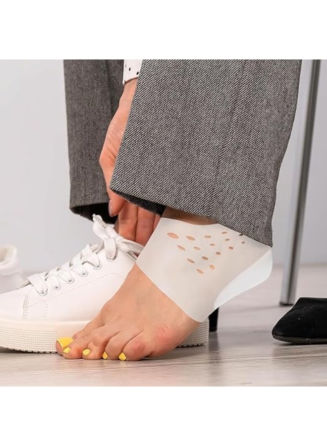 Spaceshoop Heel Cup Insoles Height Increase Insoles Invisible Silicone Shoe Lift Heel Pads Men Women - Image 3