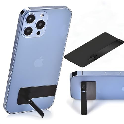KACA Phone Kickstand/Phone Stand/Mobile Holder, Vertical and Horizontal Stand, Adjustable Angle, Compatible with iPhone & Any Other Cellphone (Pack of 1) - Image 1