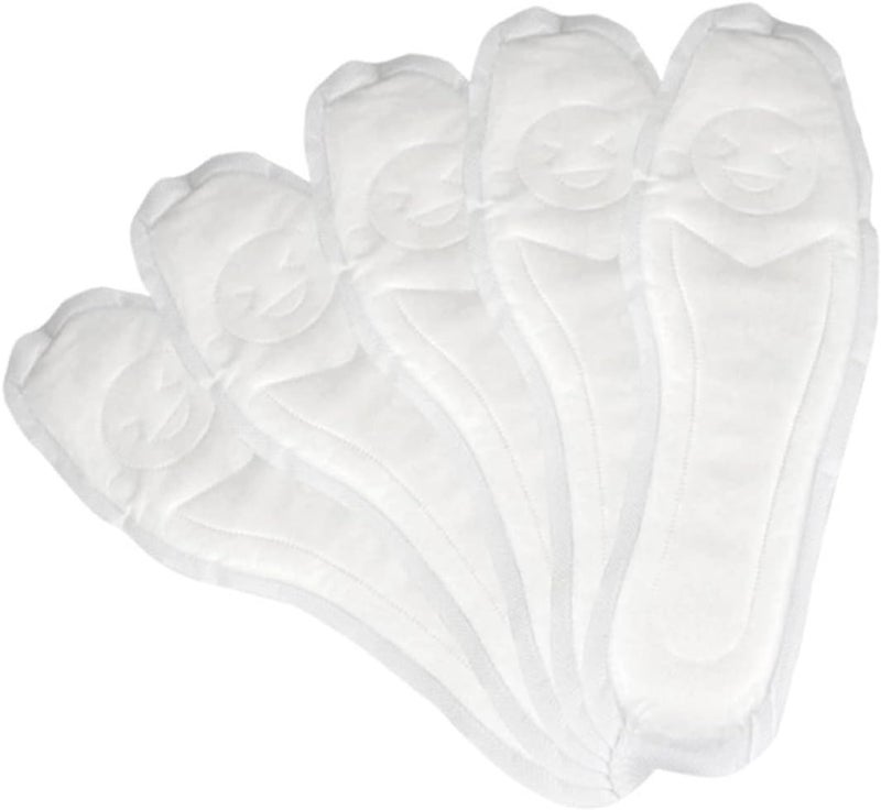 cheekyglo 10 Pairs Napkin Cushions Unisex Thin for Pads Any Barefoot Ergonomic Fit Sweat Care Absorb Shoe Heal Soft Absorption Xxcm Comfortable Adults Disposable Breathable Liners Shoes - Image 1