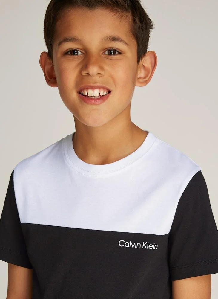 Calvin Klein Jeans Youth 2 Pack Color Block T-Shirt