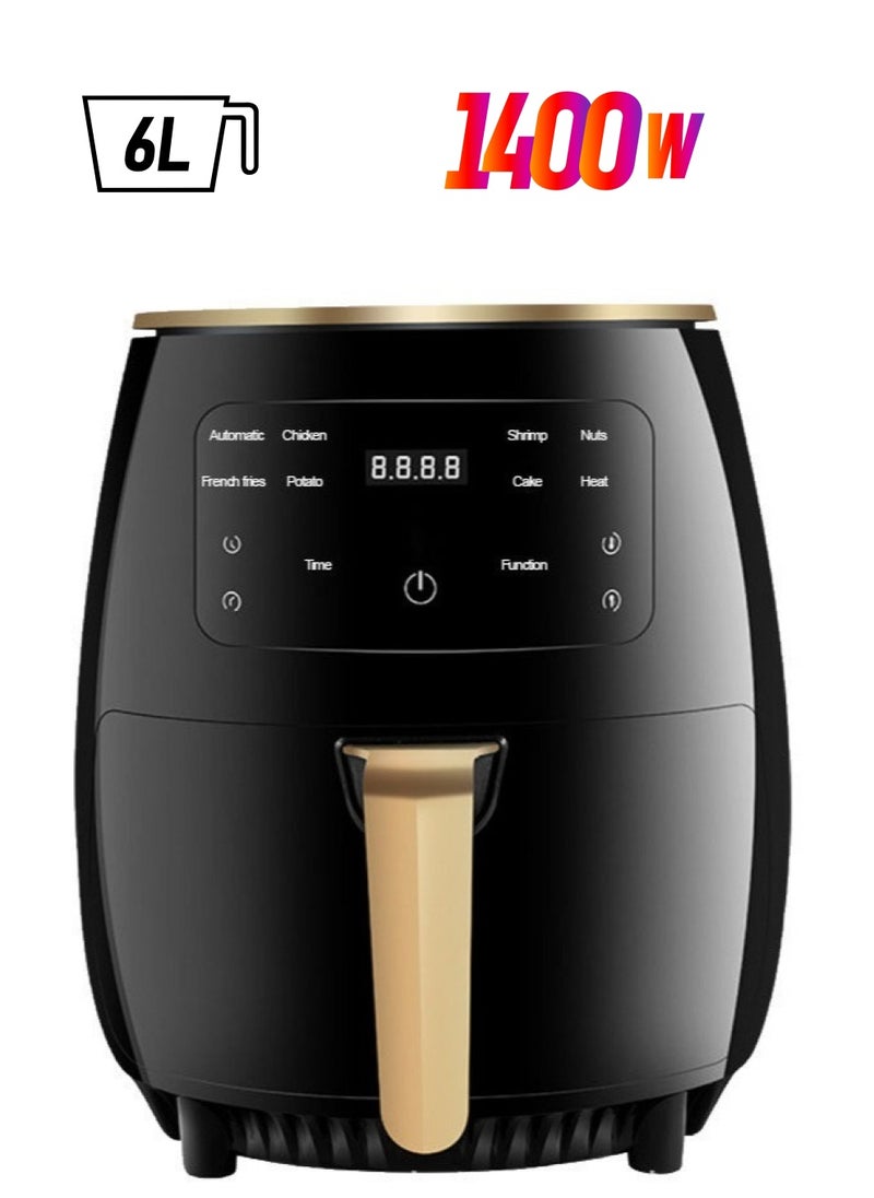 Generic - Air Fryer 1400W-Healthy Cooking Baking Grilling-Rapid Air Circulation-Digital Display Timer Adjustable Temperature Control - Image 1