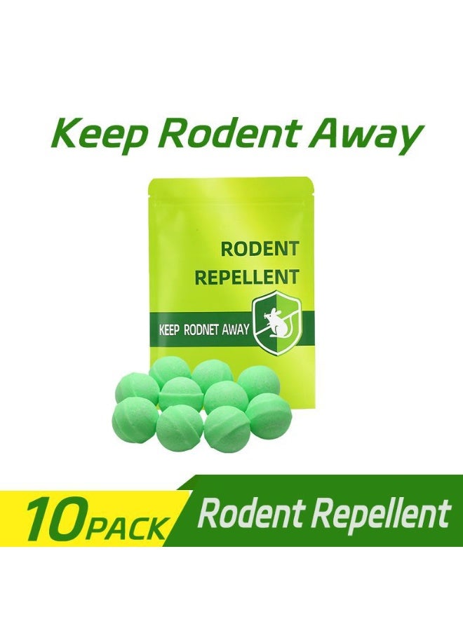 Generic Natural Peppermint Oil Rodent Repellent Balls - Effective Pest Control for Mice, Bugs, Spiders, Cockroaches, and Ants in Your Home and Garden. Safe Ingredients for Protection.  - Image 2