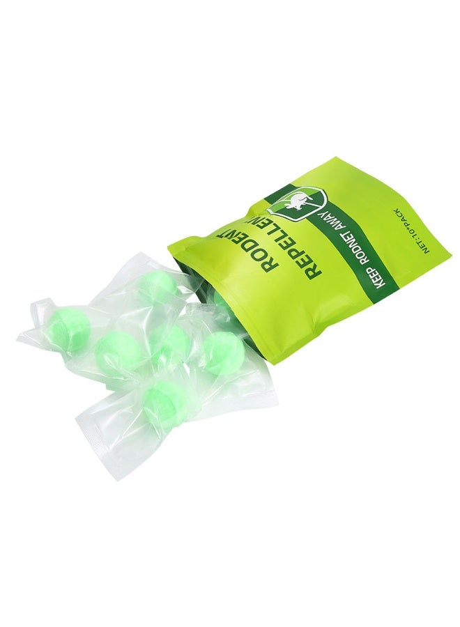 Generic Natural Peppermint Oil Rodent Repellent Balls - Effective Pest Control for Mice, Bugs, Spiders, Cockroaches, and Ants in Your Home and Garden. Safe Ingredients for Protection.  - Image 3