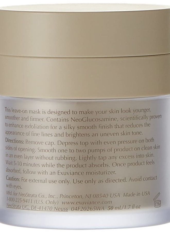 Exuviance - Daily Firming Mask Leave-on Face Mask with NeoGlucosamine + Aminofil, For All Skin Types, 1.7 fl. oz. - Image 1