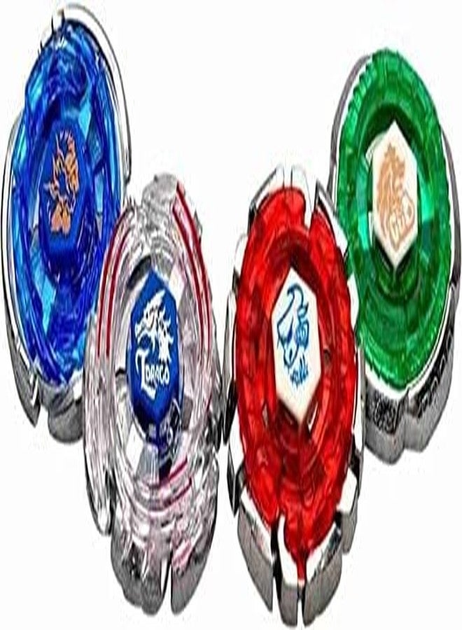 Caught Trendy 4D System Super Spinning Metal Fusion Fighting Battle Toy Set Classic Board Game for 5+ Kids Gag Toy with Sticker & Fighting Ground and Best Birthday Return Gift for Kids - Image 2