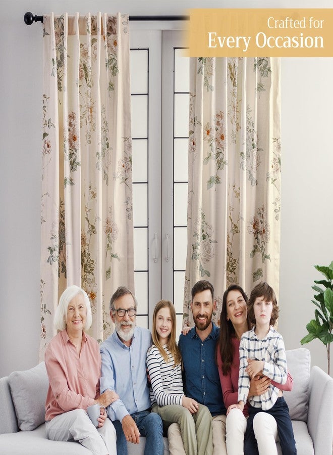 Maison d' Hermine Curtains for Living Room 100% Cotton 124 inch Length One Panel Light Filtering Curtains for Bedroom Windows with Rod and Loop Pockets Drapes (Villette Dove Grey, 50" W x 124" L) - Image 5