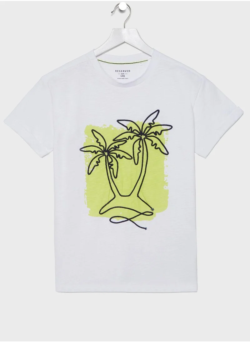 Reserved Kids Palm Tree T-Shirt