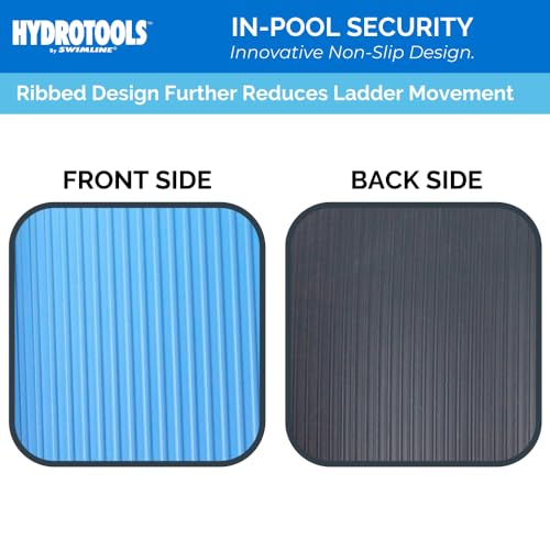 SWIMLINE HYDROTOOLS Protective Pool Ladder Mat for Above Ground Pools – Safety & Stability for Stairs, Steps & Ladders – Premium Durable Material, 9" x 30" - Image 5