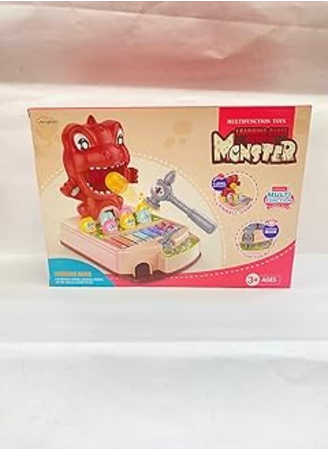 Carol Monster Learning Game Console xylophone +3Y 